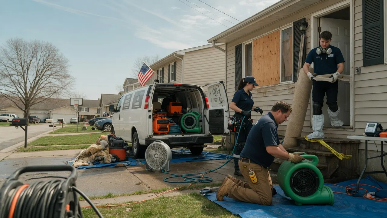Water Damage Restoration in Brentwood, CA near me